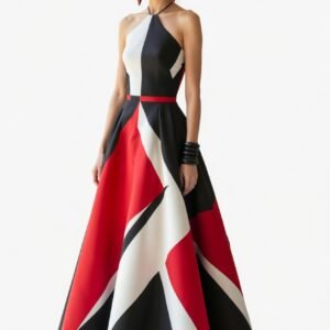 SELLBAY GEOMETRY GOWN