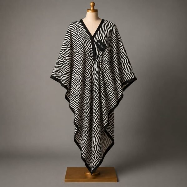 SELLBAY American Monochrome Kaftan | Luxury Women's Kaftan